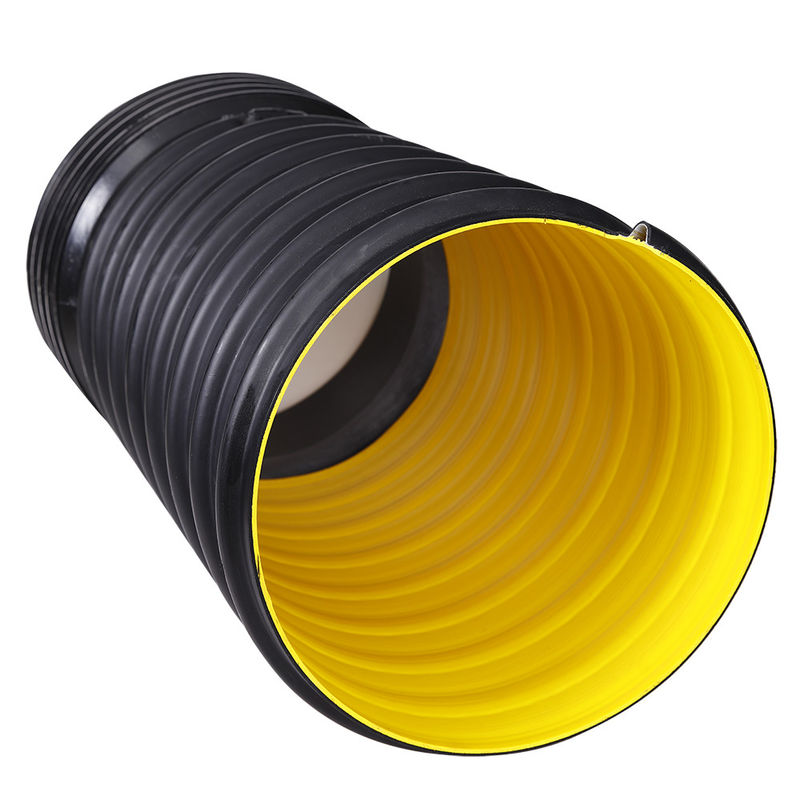Antistatic DN60 HDPE Drainage Pipes Anti Aging 50 Years Lifetime