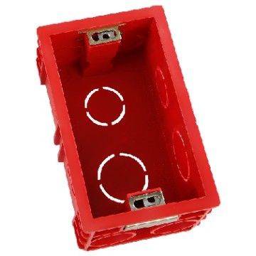 Rectangular Square PVC Electrical Conduit Junction Box 2x4 4x4